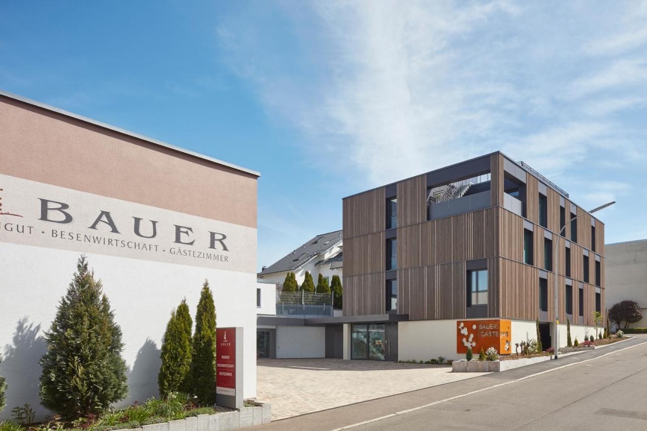 Gaestehaus Bauer - Schlafen Auf Dem Weingut Heilbronn Exterior foto